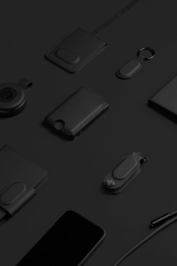 Logotrade korporatīvās dāvanas foto: VINGA Baltimore RCS bagāžas birka ar meklētāju dubultā