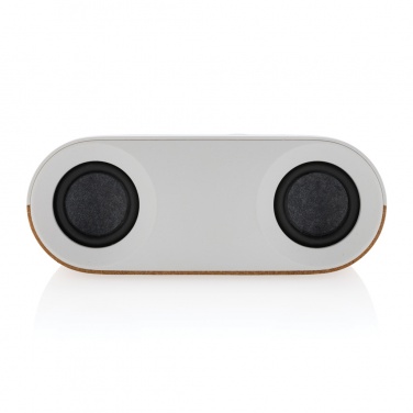 Логотрейд бизнес-подарки картинка: Динамик Oregon RCS из переработанного пластика и пробки мощностью 10 Вт