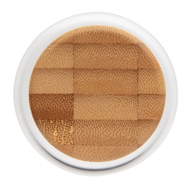 Логотрейд pекламные продукты картинка: Бутылка из ударопрочного боросиликатного стекла с бамбуковой крышкой