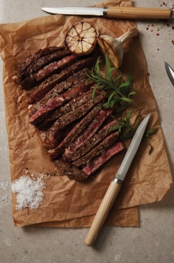 Лого трейд pекламные cувениры фото: VINGA Ретро ножи для мяса