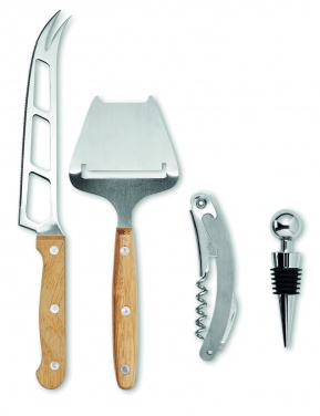 Лого трейд бизнес-подарки фото: Набор для вина и сыра