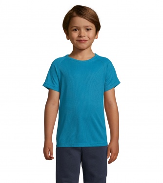 Логотрейд бизнес-подарки картинка: SPORTY KIDS T-SHIRT 140g