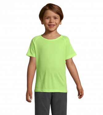 Логотрейд pекламные продукты картинка: SPORTY KIDS T-SHIRT 140g