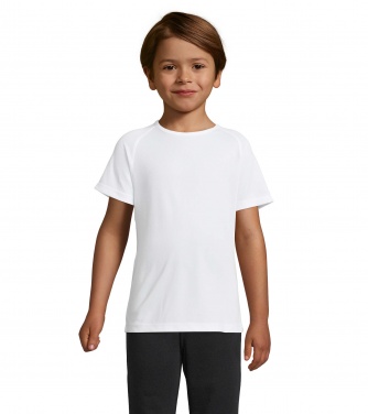 Логотрейд pекламные продукты картинка: SPORTY KIDS T-SHIRT 140g