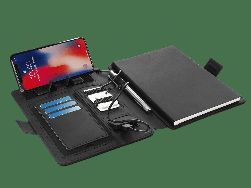 Лого трейд pекламные cувениры фото: HERMANO Power Bank Organizer 54713000