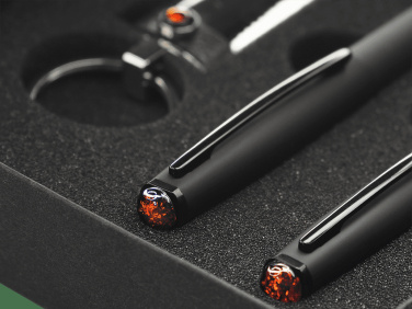 Логотрейд pекламные cувениры картинка: Набор с янтарём 1331036