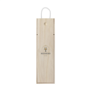 Логотрейд pекламные подарки картинка: Винная коробка WineWood