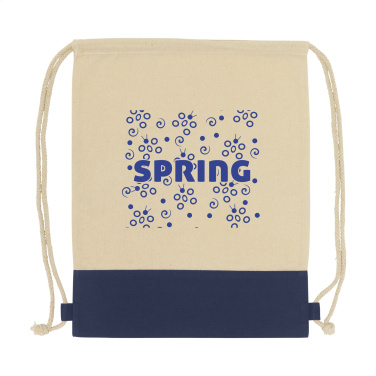 Логотрейд pекламные продукты картинка: Рюкзак из хлопка Promo (125 г/м²)