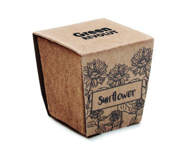 Лого трейд pекламные подарки фото: Sunflower growing kit