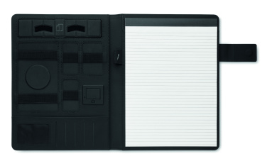 Лого трейд pекламные подарки фото: A4 folder and wireless charger