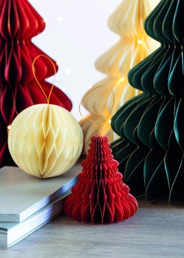 Лого трейд pекламные cувениры фото: Christmas paper tree hanger