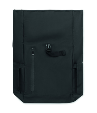 Лого трейд pекламные подарки фото: Rolltop laptop rucksack 600D