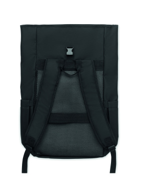 Логотрейд pекламные подарки картинка: Rolltop laptop rucksack 600D