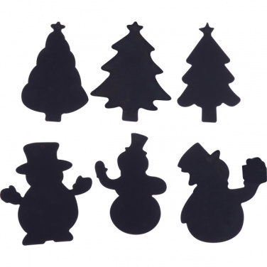 Логотрейд бизнес-подарки картинка: Скретч-елочные украшения ЮЖНЫЙ ПОЛЮС