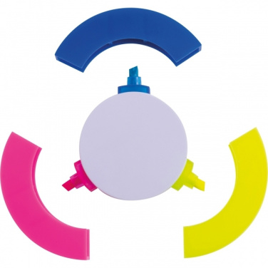 Лого трейд pекламные подарки фото: Маркер-хайлайтер 3-в-1 ANDORRA