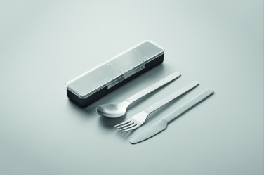 Логотрейд pекламные cувениры картинка: Stainless steel cutlery set