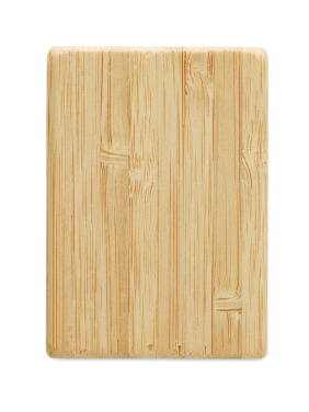 Лого трейд бизнес-подарки фото: Bamboo salt & pepper set