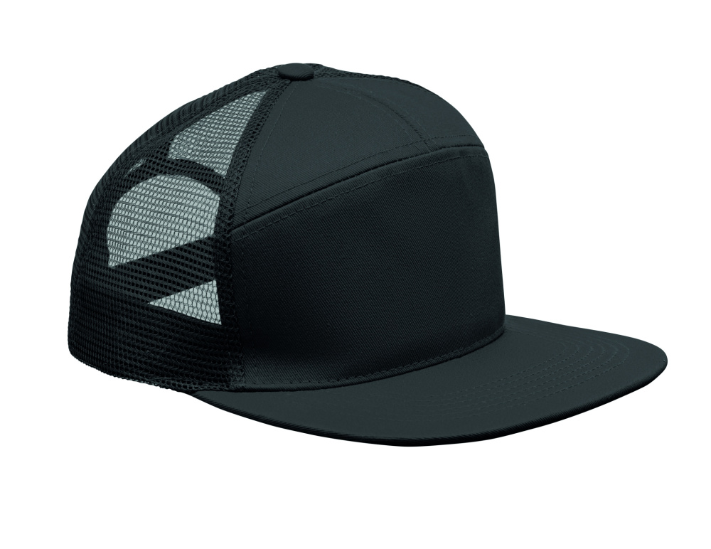 Лого трейд pекламные cувениры фото: 7 panel flat visor cap