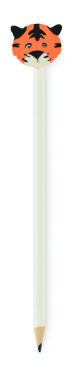 Лого трейд pекламные cувениры фото: Wooden pencil in animal shape