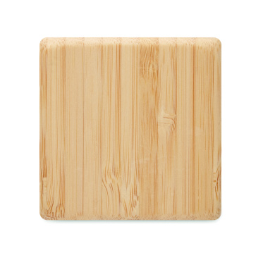 Лого трейд бизнес-подарки фото: Bamboo twist snooze timer