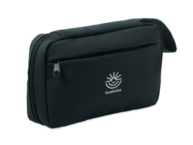 Логотрейд pекламные продукты картинка: Toiletry bag 600D RPET