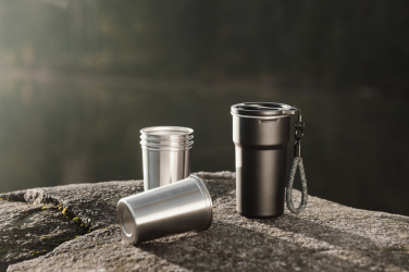 Лого трейд pекламные подарки фото: Стаканчики VINGA Parks RCS SS, 4 шт., 250 мл