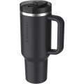 Stanley Quencher® ProTour 1180 мл из переработанной нержавеющей стали Изолированный тумблер с перекидной соломинкой , Черный
