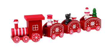 Лого трейд pекламные подарки фото: Wooden Christmas train