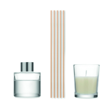 Логотрейд бизнес-подарки картинка: Vanilla diffuser & candle set