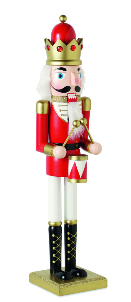 Логотрейд pекламные cувениры картинка: Large wooden nutcracker