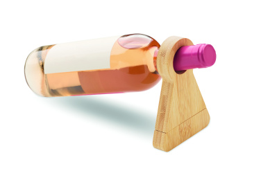 Лого трейд бизнес-подарки фото: Bamboo bottle stand & opener