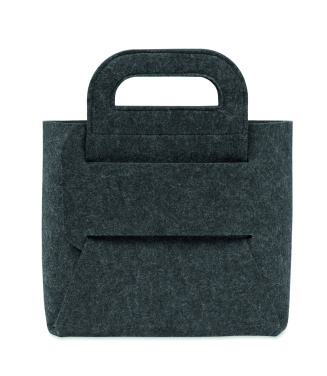 Логотрейд pекламные cувениры картинка: Foldable RPET felt basket