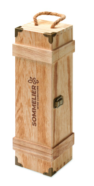 Лого трейд бизнес-подарки фото: Paulownia wood wine gift box