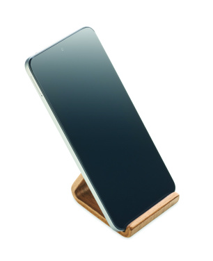 Логотрейд бизнес-подарки картинка: Walnut wood phone stand