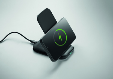 Логотрейд pекламные подарки картинка: Foldable wireless charger 15W