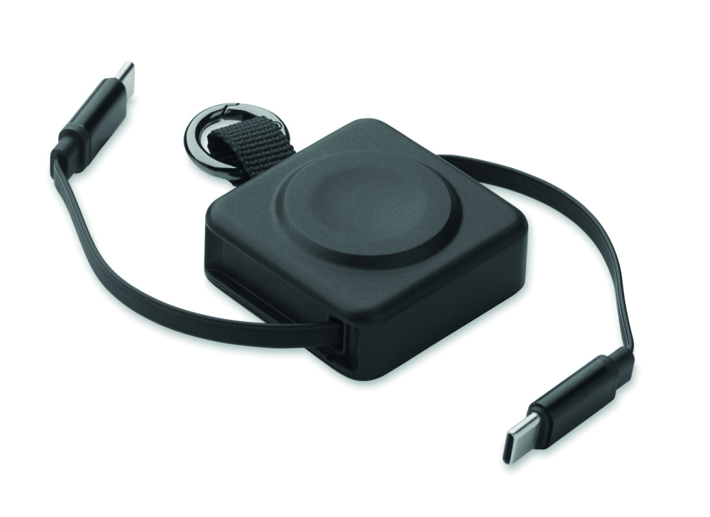 Лого трейд pекламные продукты фото: Retractable 100W USB-C cable