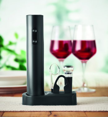 Логотрейд бизнес-подарки картинка: Electric wine opener set