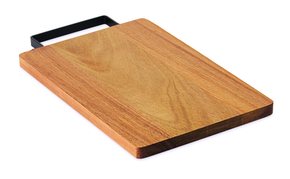 Логотрейд pекламные продукты картинка: Acacia board with steel handle
