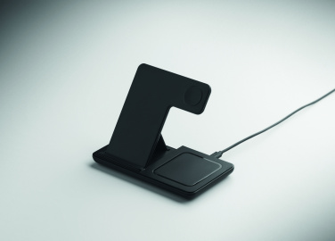 Лого трейд бизнес-подарки фото: Foldable 3-in-1 charger 15W