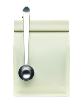 Логотрейд pекламные подарки картинка: Coffee scoop with bag clip
