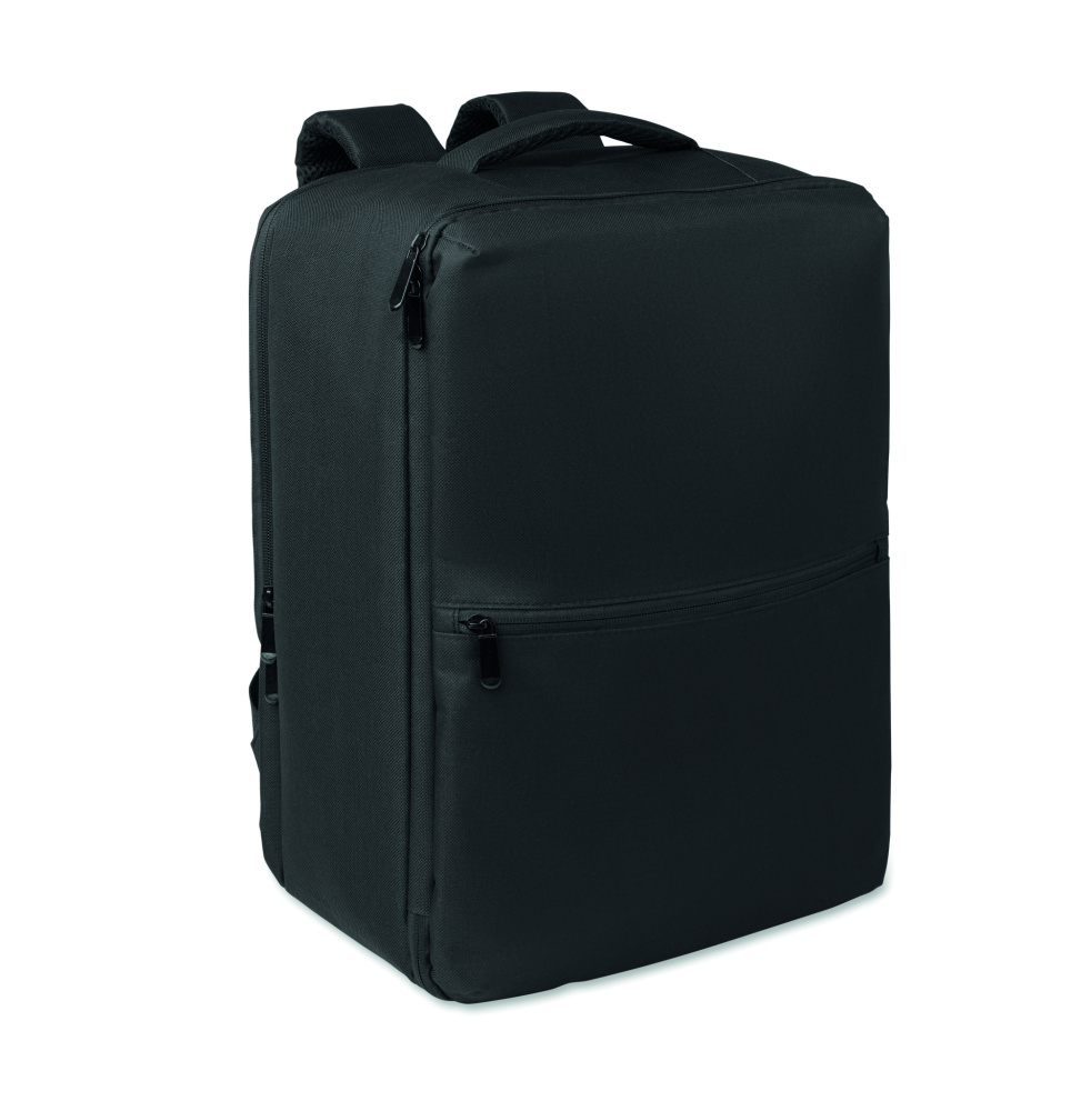 Логотрейд pекламные продукты картинка: RPET backpack w/vacuum bag 18L
