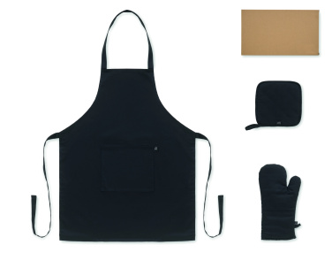 Лого трейд pекламные продукты фото: Recycled cotton kitchen set