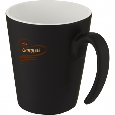 Logotrade profilprodukter bild: Oli 360 ml keramikmugg med handtag