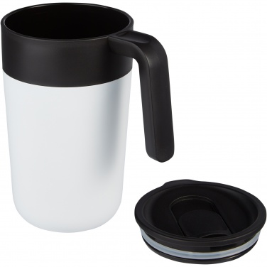 Logotrade profilreklam bild: Nordia 400 ml återvunnen mugg med dubbelvägg