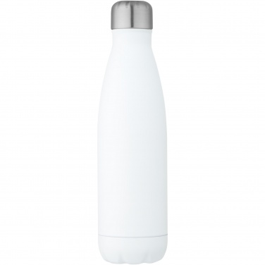 Logotrade presentreklam bild: Cove 500 ml vakuumisolerad flaska av RCS-certifierat återvunnet rostfritt stål 