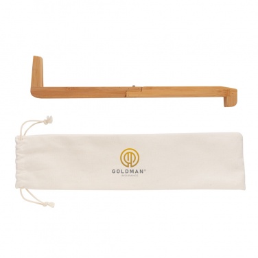 Logotrade kampanjprodukter bild: Bambu laptopfötter