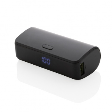 Logotrade profilreklam bild: FlashCharge 5.000mAh powerbank snabbladdning, RCS rplast