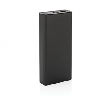 Logotrade reklamprodukter bild: Terra 20W/20.000 mAh powerbank, RCS återvunna material