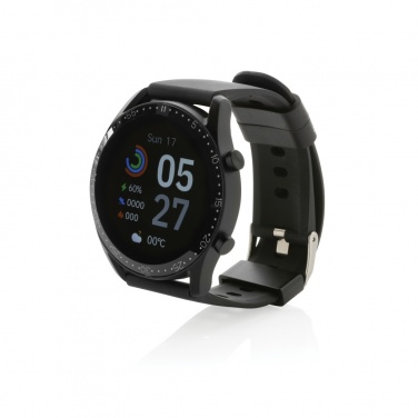 Logotrade reklamprodukter bild: Rund Fit watch RCS återvunnen TPU