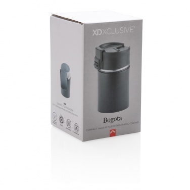Logotrade presentreklam bild: Bogota kompakt vakuummugg med keramisk coating